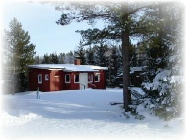 Maj's stuga im winter