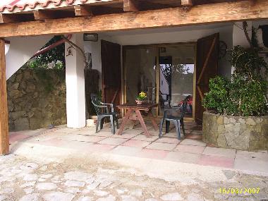 Frontansicht mit Veranda