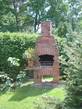 Der gem�tlicher Platz am Grillkamin wartet auf Sie.