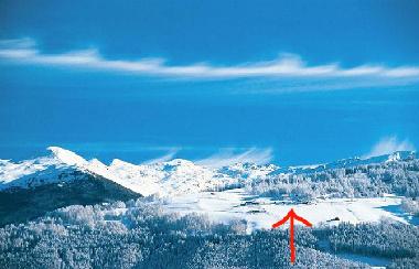 Roter Pfeil traumhafte Hauslage