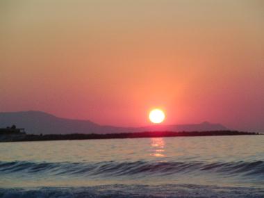 Sonnenuntergang Kalathas