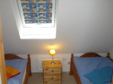 Hier schlafen die Kinder