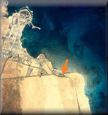 Corralejo mit Lage des Hauses