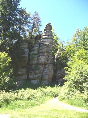 Wanderung zum Rudolfstein in 45 Minuten