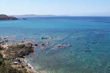 Das Meer schimmert in tausend Farben