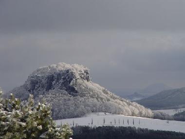 Lilienstein im Winter