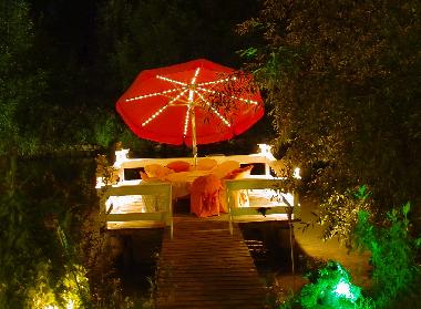 Frhstcksinsel bei Nacht