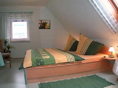 Schlafraum im Haus MOrgensonne