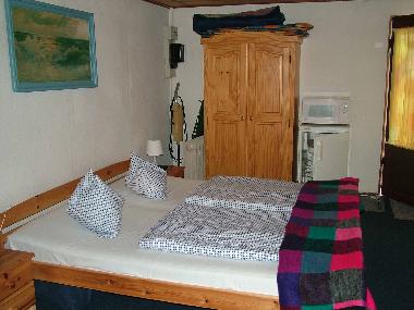 Schlafraum mit Doppelbett - Aufbettung m�glich