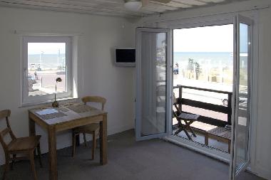 Wohnzimmer mit Aussicht Nordsee