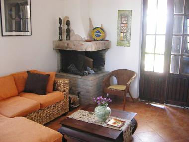 Wohn-/ Essraum nit Kamin