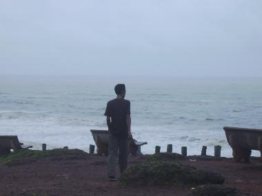 Chapora during monsoon