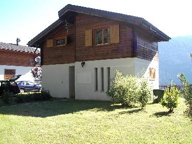 Haus von hinten