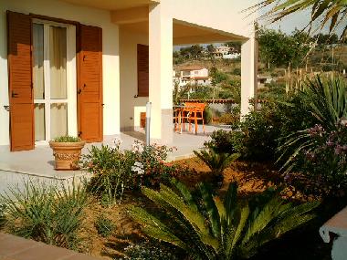 Terrasse im Parterre