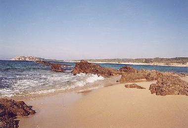 Strand von Costa-Paradiso