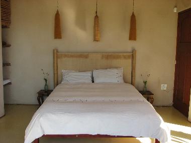 Doppelbett mit Aussicht