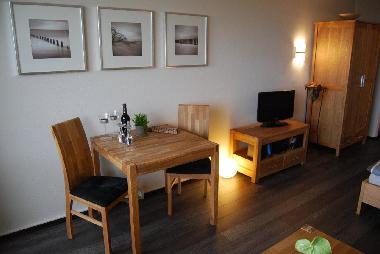 moderne Ausstattung mit LCD Breitblid TV und Heimkinoanlage