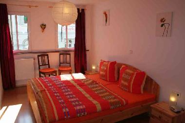 Gem�tliches Schlafzimmer, hier kann man schon mal den Tag verschlafen