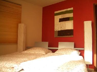 Schlafzimmer mit sdlicher Sonne
