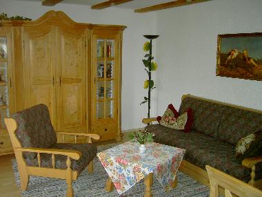 Wohnung Almrserl Wohnzimmer