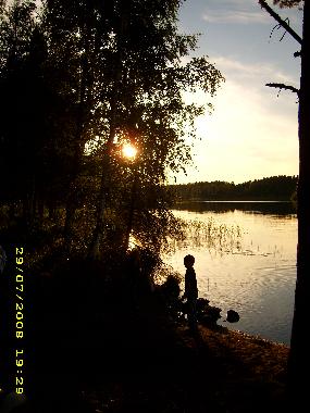 Abendstimmung am Issj�n