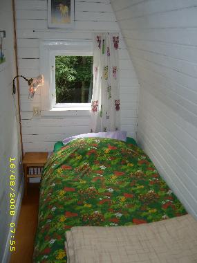 Eine der Schlafkammern, oben sollte eigentlich ein Bild der zweiten sein