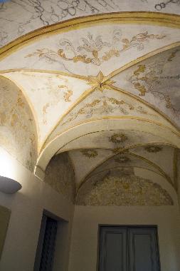 das Herrschaftliche Treppenhaus mit Fresken, Villa Belfiore