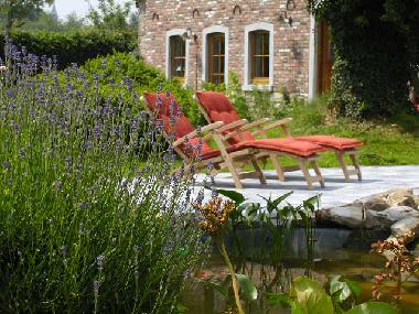 Liegen am Schwimmteich