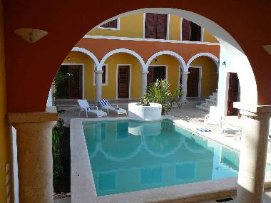 Pension in Merida (Yucatan) oder Ferienwohnung oder Ferienhaus