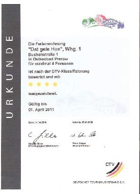 DTV-Klassifizierung 4 Sterne