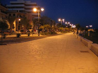 Abendstimmung Promenade Pozzallo
