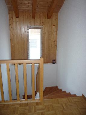 Treppe ins Erdgeschoss