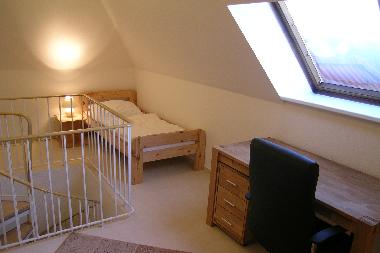 Schlaf- und Wohnbereich oben