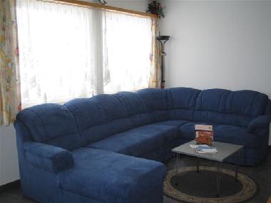 Direkter Blick aus dem Garten