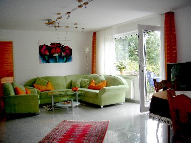 Das groe Wohn- und Ezimmer