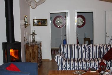 Part of the 45 sqm living room