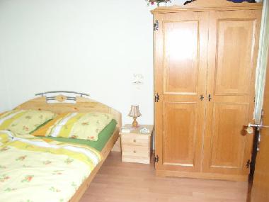 Schlaraum mit Doppelbett