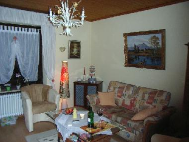 Sitzecke mit Schlafcauch