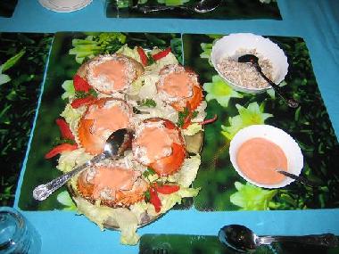 Frischen Krab von Ihren Kuck.