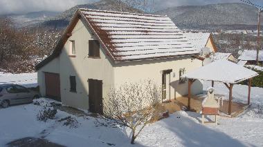 Ferienhaus Elsass im Winter