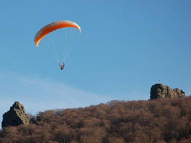 Paragleiding am Bruchhauser Steine