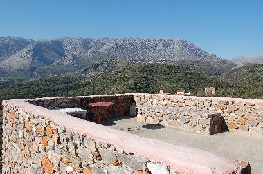 Blick auf die Uberseite des Tals