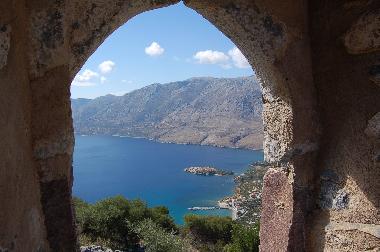 Blick vom Kloster Moni Sotiras