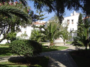 Der Park der Urbanisation Pueblo Andaluz