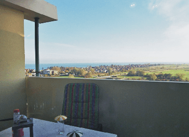 Blick vom Balkon 
