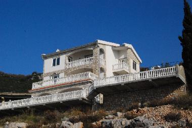 Ein Blick vom Meer ausgesehen