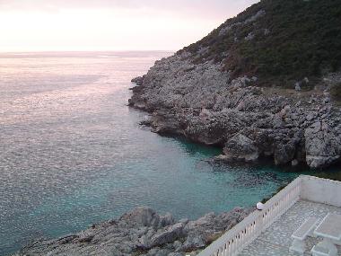 Ein Blick von der Terasse - Wohnzimmer und Schlafzimmer verf�gen �ber Terassenzugang 