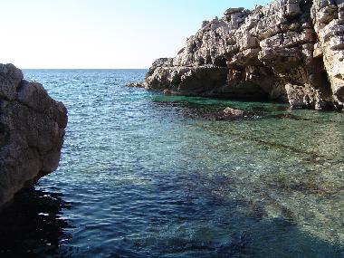Vom Strand aus photografiert