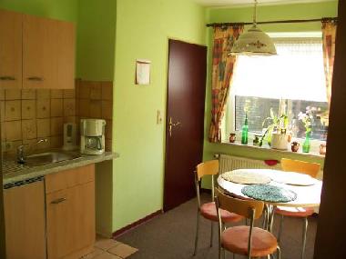 K�che mit Einbauk�che und Sitzecke