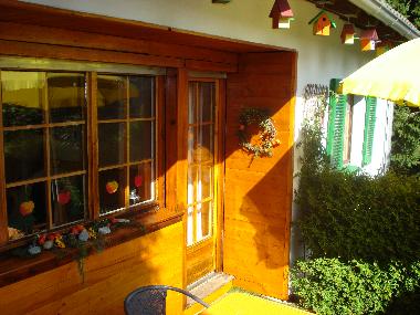 Terrasse mit Sitzgruppe